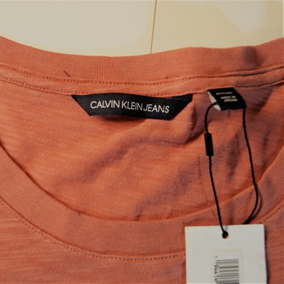 CALVIN KLEIN WOMEN'S XL PINK SHORT SLEEVE TOP NWT - Picture 4 of 5